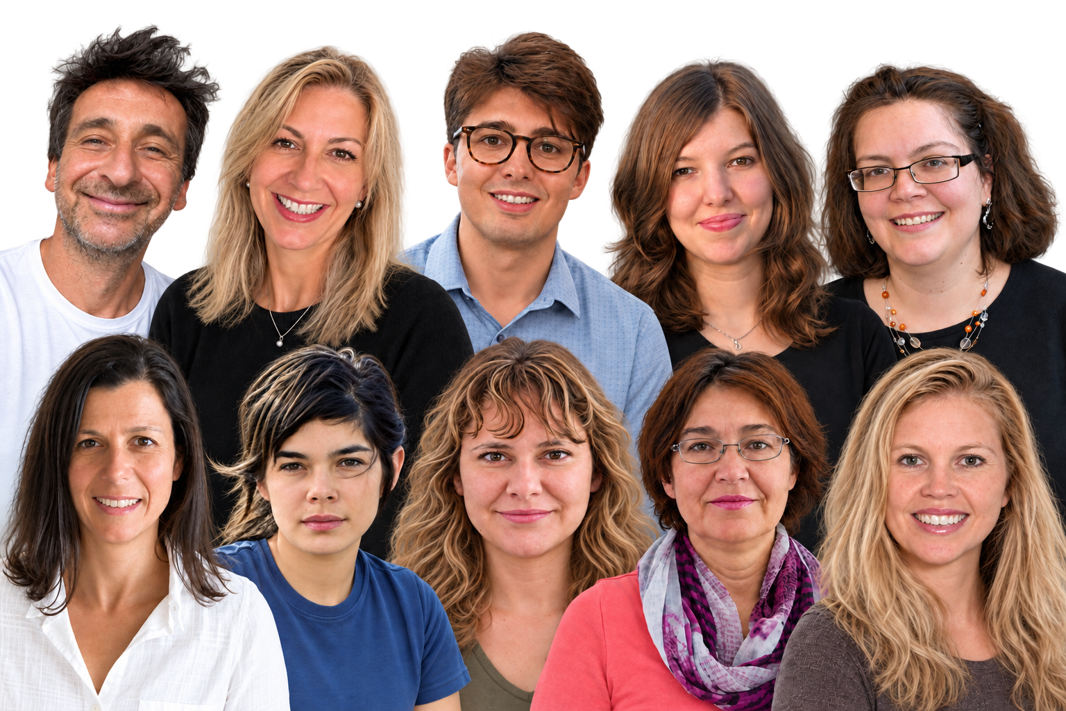 Our team – photo montage