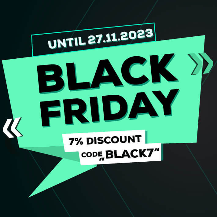 visual-black-friday-mobile-landingpage Black Friday Discount 2023: 7% discount on all language courses!